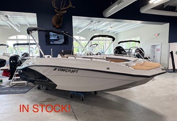 2025 Starcraft SVX 171 Silver/White/Black Boat